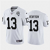 Nike Raiders 13 Hunter Renfrow White 2020 Inaugural Season Vapor Untouchable Limited Jersey Dzhi,baseball caps,new era cap wholesale,wholesale hats